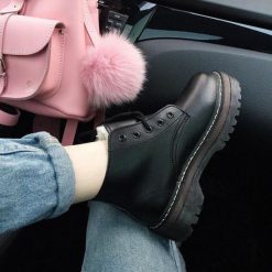 ItGirl Shop Autumn And Winter Platform Vintage Boots Indie Clothes