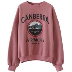 ItGirl Shop NEW Canberra Mountain Oversized Sweatshirt