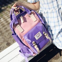 ItGirl Shop Candy Colors Satchel Cellege Backpack 80s Fashion