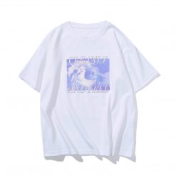 ItGirl Shop NEW Cleany And Free Unicorn Printed White T-Shirt