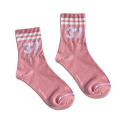 ItGirl Shop Lucky Sport Team Numbers Ankle Colorsful Socks 90s Fashion