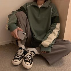 ItGirl Shop 90s Fashion Oversized 90S Solid Colors Comfy Sweatshirt