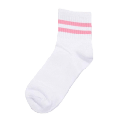 ItGirl Shop 90s Fashion Pink Socker Stripes Socks