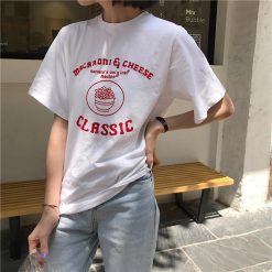 ItGirl Shop APPAREL Sale Cute Classic Recipe Print Summer Cotton T-Shirt