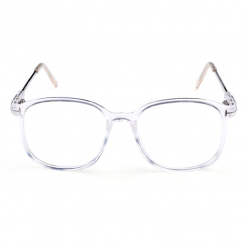 ItGirl Shop Square Transparent Clear Frame Plastic Glasses