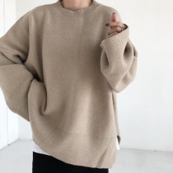 ItGirl Shop Warm Oversize Huge Solid Colors Sweater